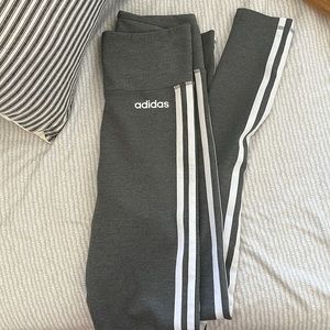 Grey adidas leggings